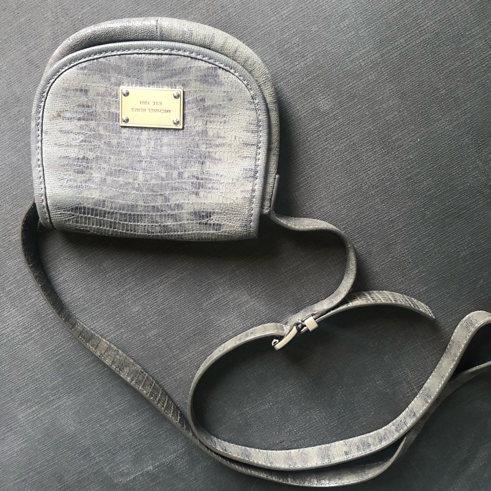 Michael Kors grey cross body